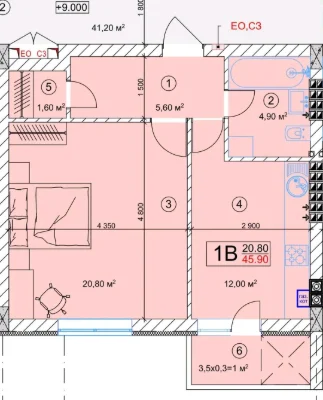 Продаж 1 кім.квартир без комісії в центрі міста!