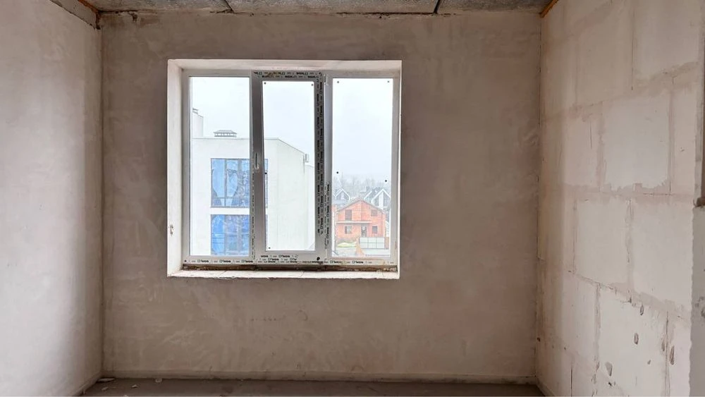 Buy apartment in a completed house. One-room apartment with gas