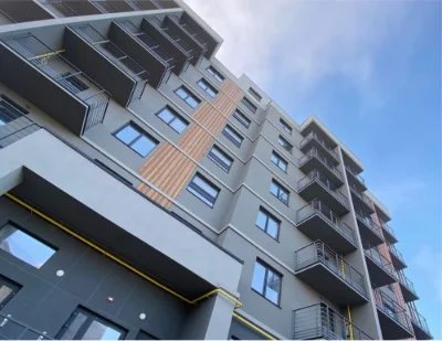 One-bedroom apartment, 39 sq m, Fastov, center, new building