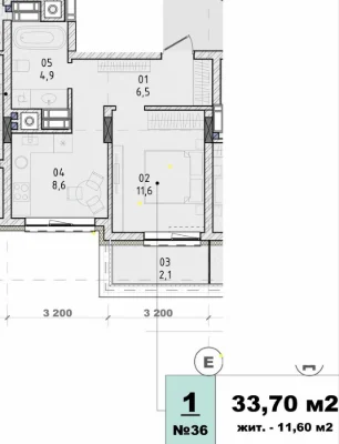 Продажа 1-комнальной квартиры на улице Зарицкого в Городке
