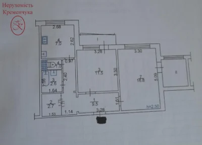 For Sale: 2-Bedroom Apartment with Balcony on Heroes of Ukraine Street