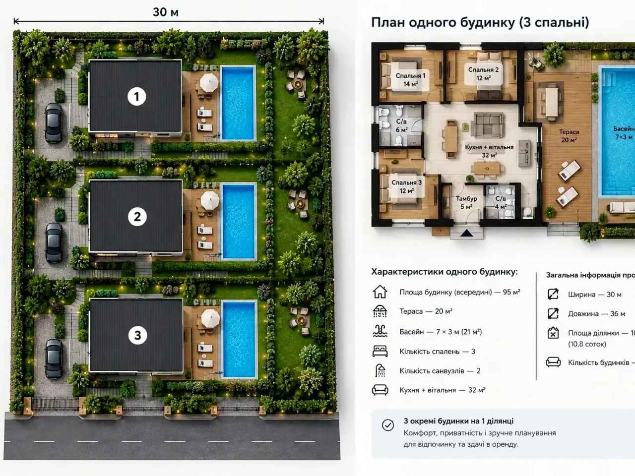 Sale of a house 90 sq m 16.5 acres