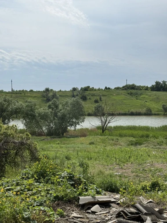 Sale of two land plots near a pond