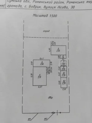 Продам газифікований будинок 76 м² + 43 сот. землі, с. Бобри