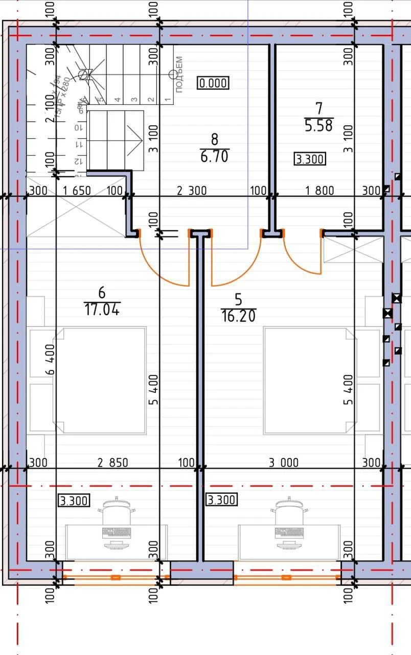 Продажа таунхауса в Буче, 90,6 м² + чердак 25 м², газ, центр