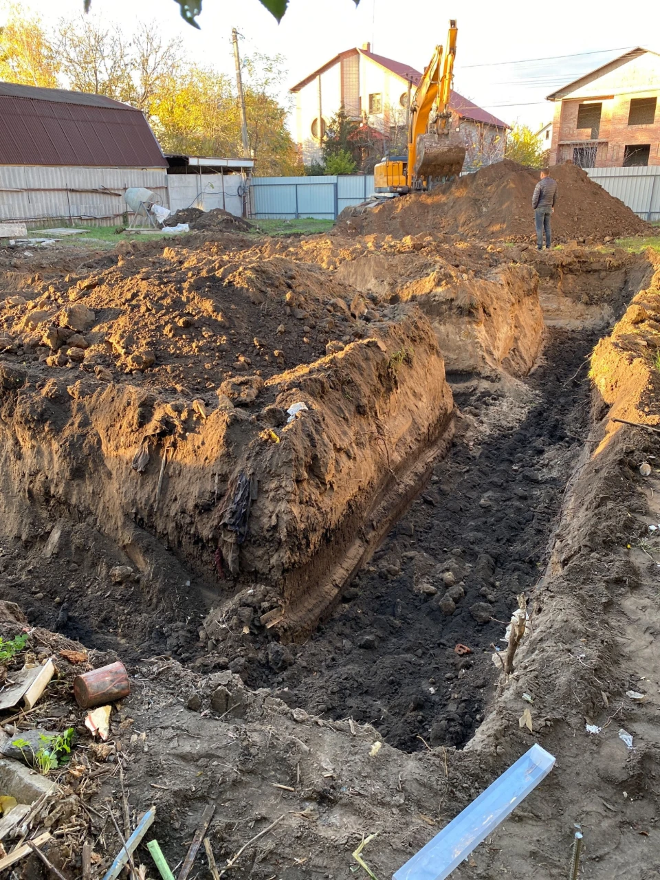 Land Plot with Foundation "Thermo House"
