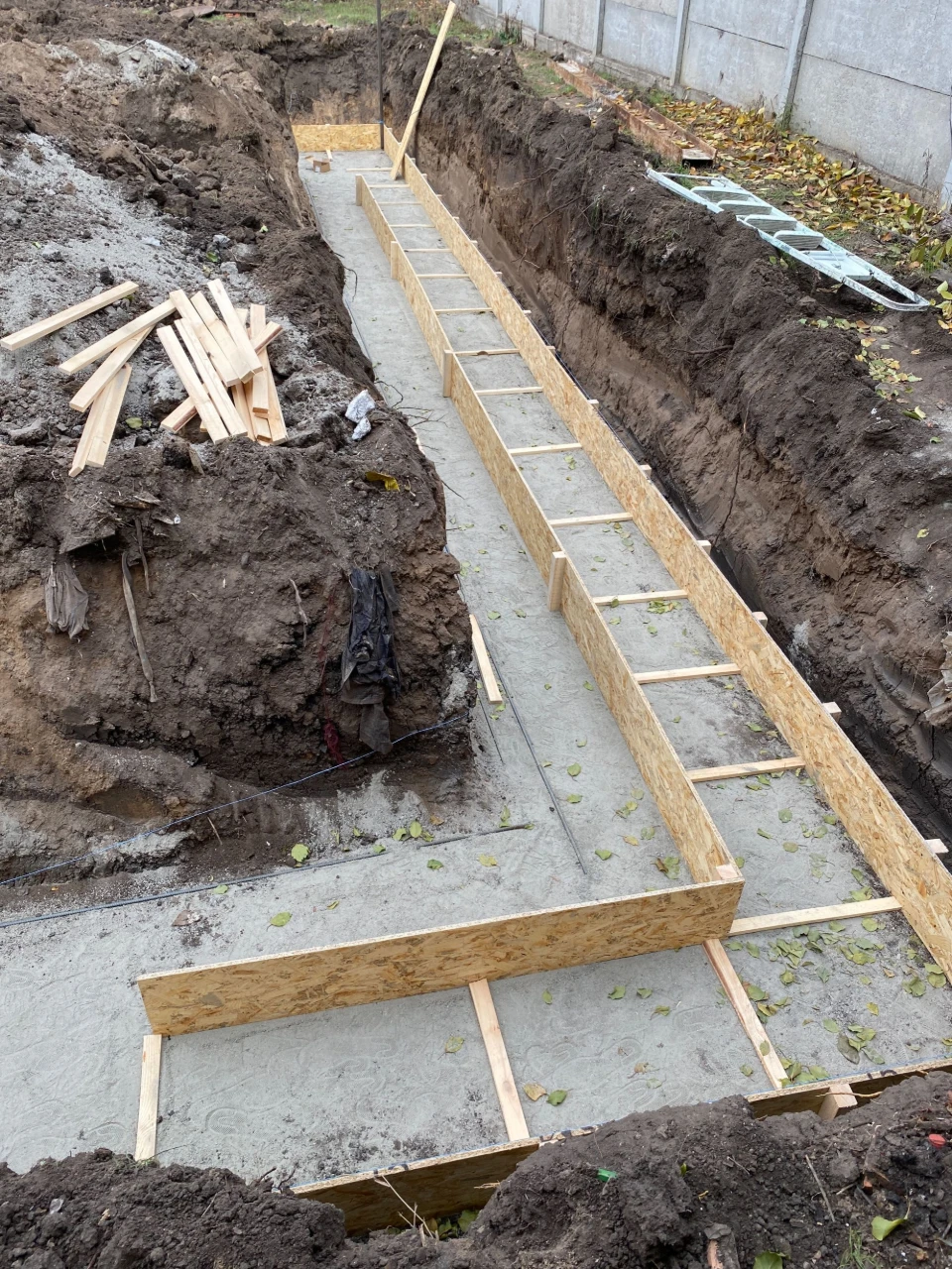 Land Plot with Foundation "Thermo House"
