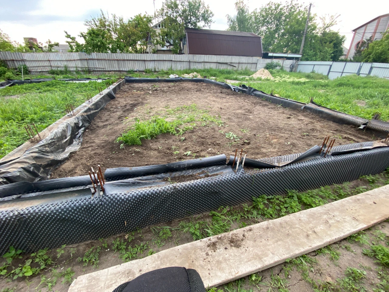 Land Plot with Foundation "Thermo House"
