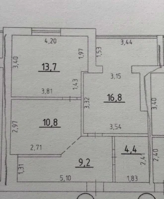 Продаж 2-х кімнатної квартири по вул. Добровольчих Батальоні