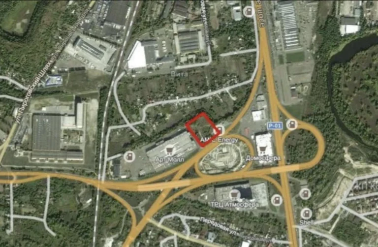 Facade Plot 1,35 Hectares for Development, Stolichne Shose, Kyiv