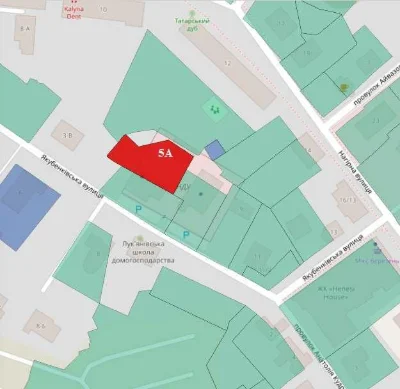 Land for sale in a quiet center of Kyiv, Tat