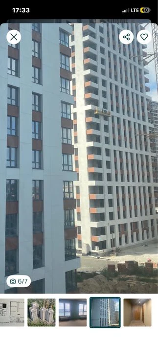 Продам двухкомнатную квартиру в ЖК Sea View (Си Вью), N 2