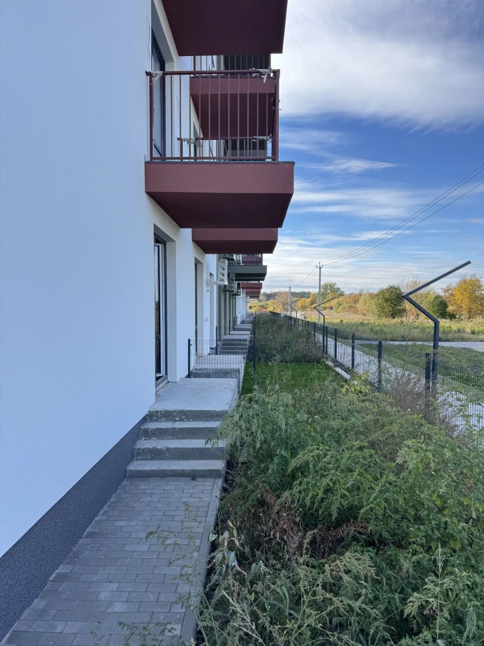 2-room apartment in a new building with a terrace