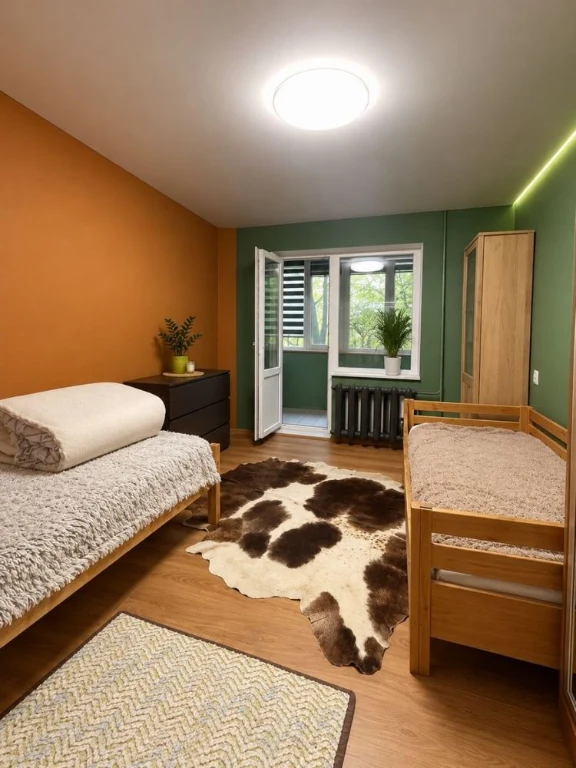 Spacious and cozy 4-bedroom apartment (!)