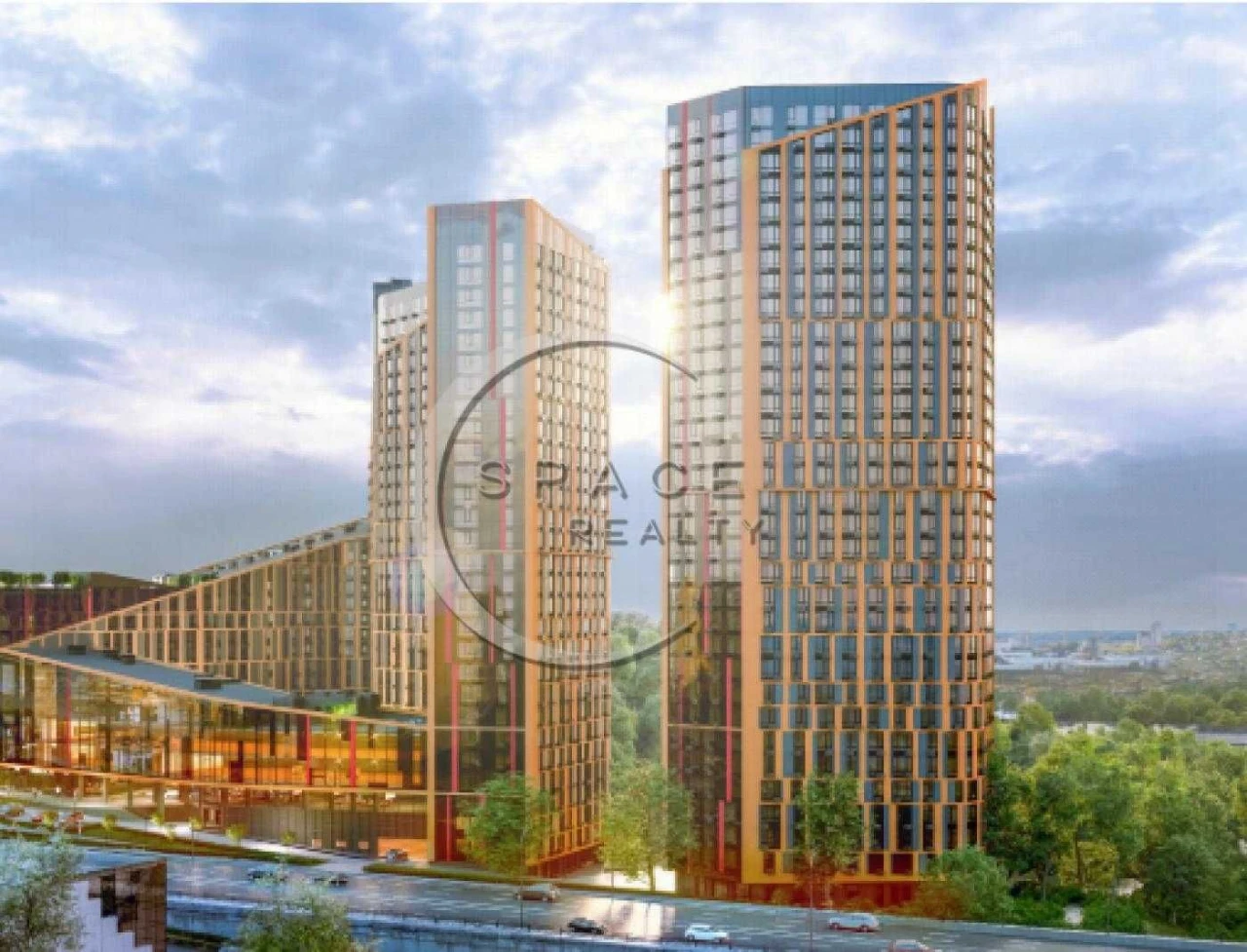 Продаж 1-кімнатної квартири 44,8 м2 в ЖК «Salut» Миколи Міхновського, 2