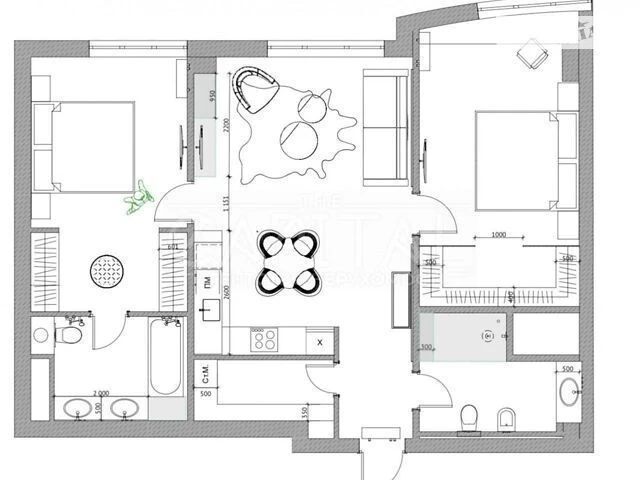 Продаж 3к квартири 92 кв. м на вул. Саперне Поле 5 • ID 3469