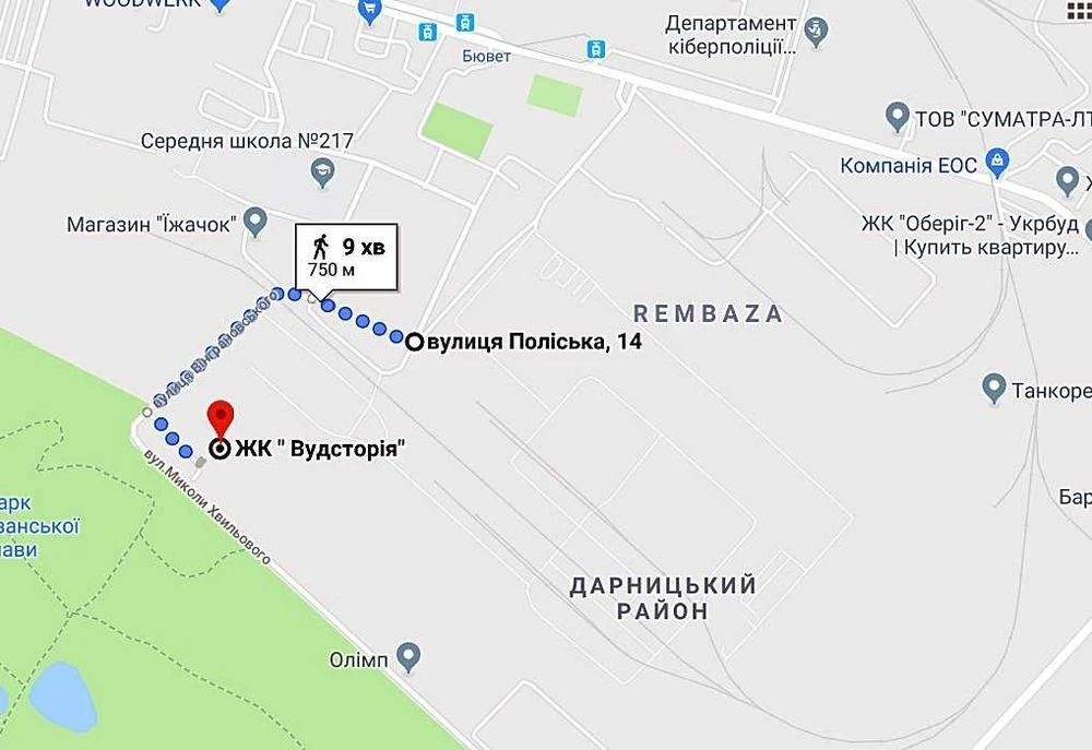 1-room apartment for sale 49 m², Woodstoria residential complex | House 6 m