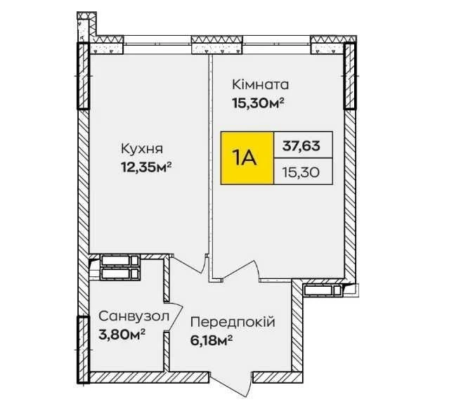 Apartment in installments in Kiev. Left Bank - first installment 1