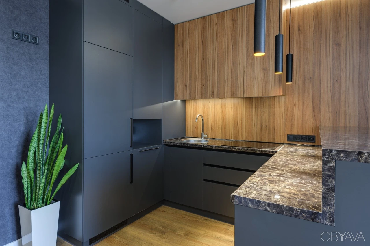 1-room apartment for sale, designer renovation, residential complex "Bristol Comfor"