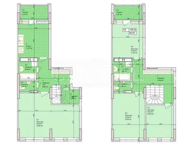Продаж 2к квартири 118 кв. м на вул. Сосюри Володимира 6 • I