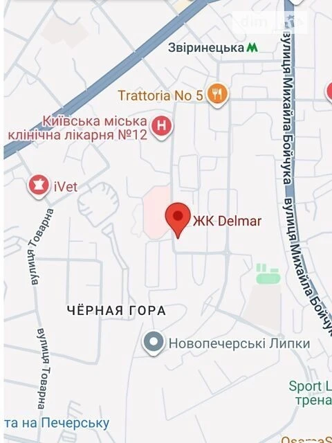 Sale of 2-room apartment 134 sq. m. on Andriy Verkhoglyada St. 14A •