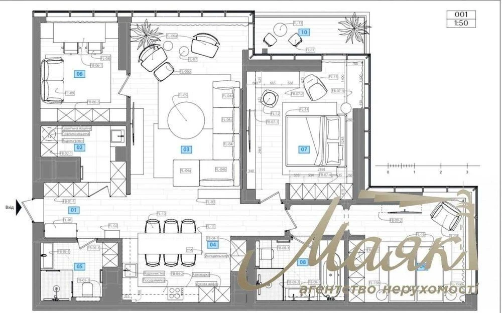 From the Owner, sale of a new apartment in the Center, SkyLine Resi residential complex