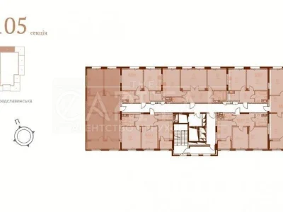 Sale of 3-room apartment 98 sq. m on Predslavynska Street 35 • ID 3