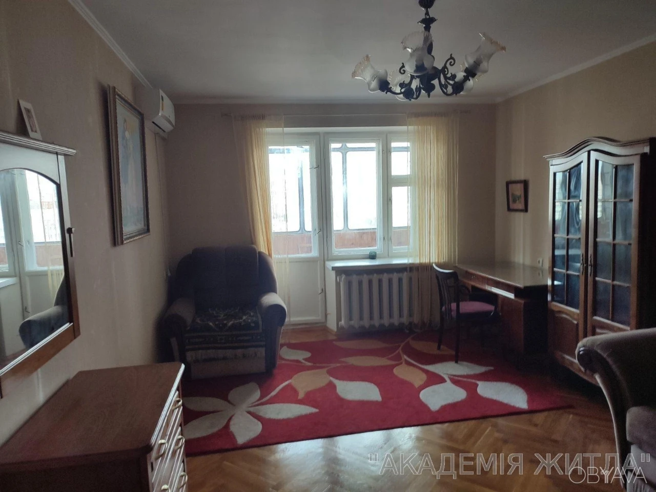 1-комнатная квартира, 43.3 м.кв.