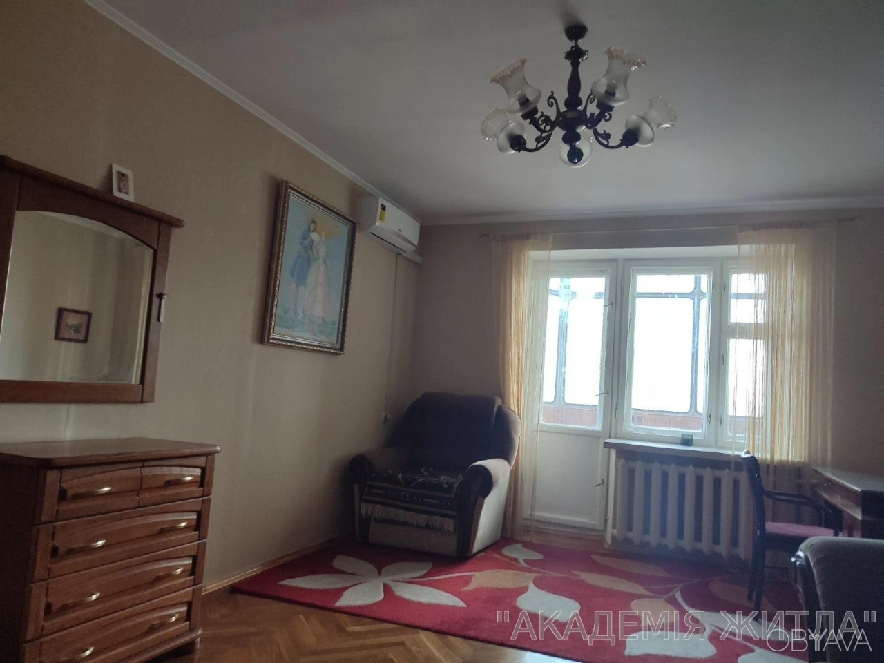 1-комнатная квартира, 43.3 м.кв.