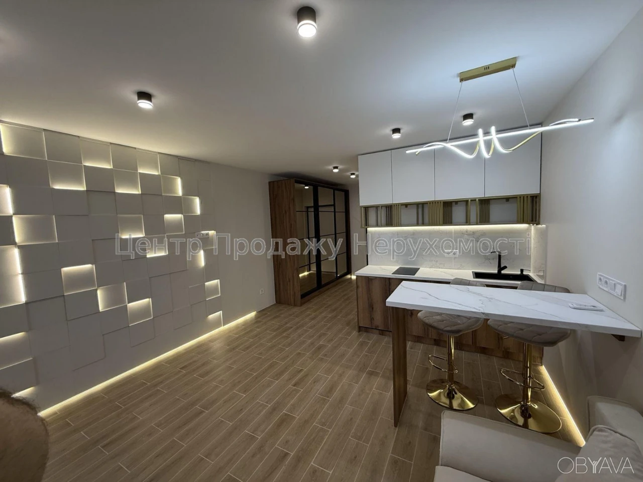 1-room apartment, 38 sq.m.