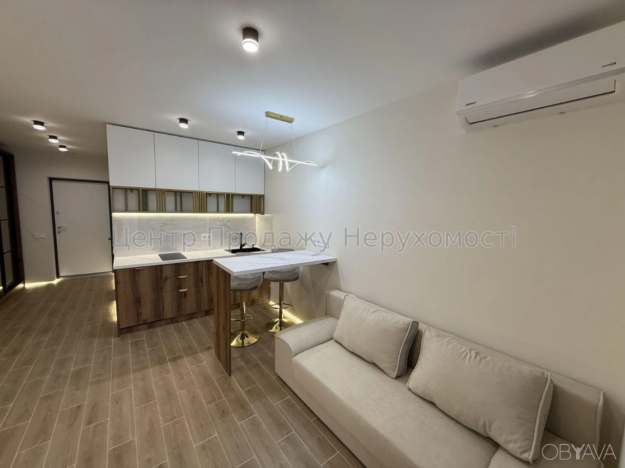 1-room apartment, 38 sq.m.