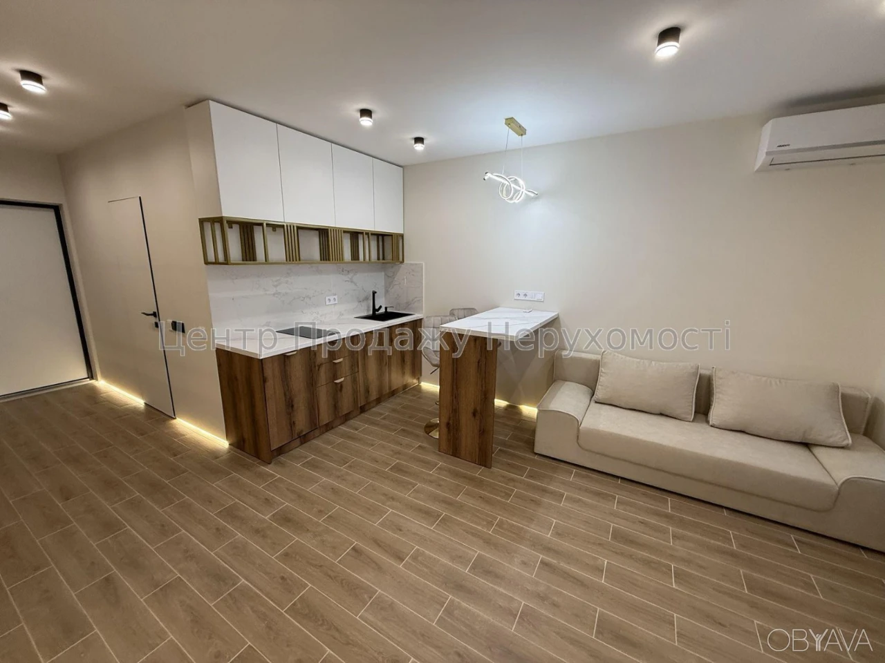 1-room apartment, 38 sq.m.