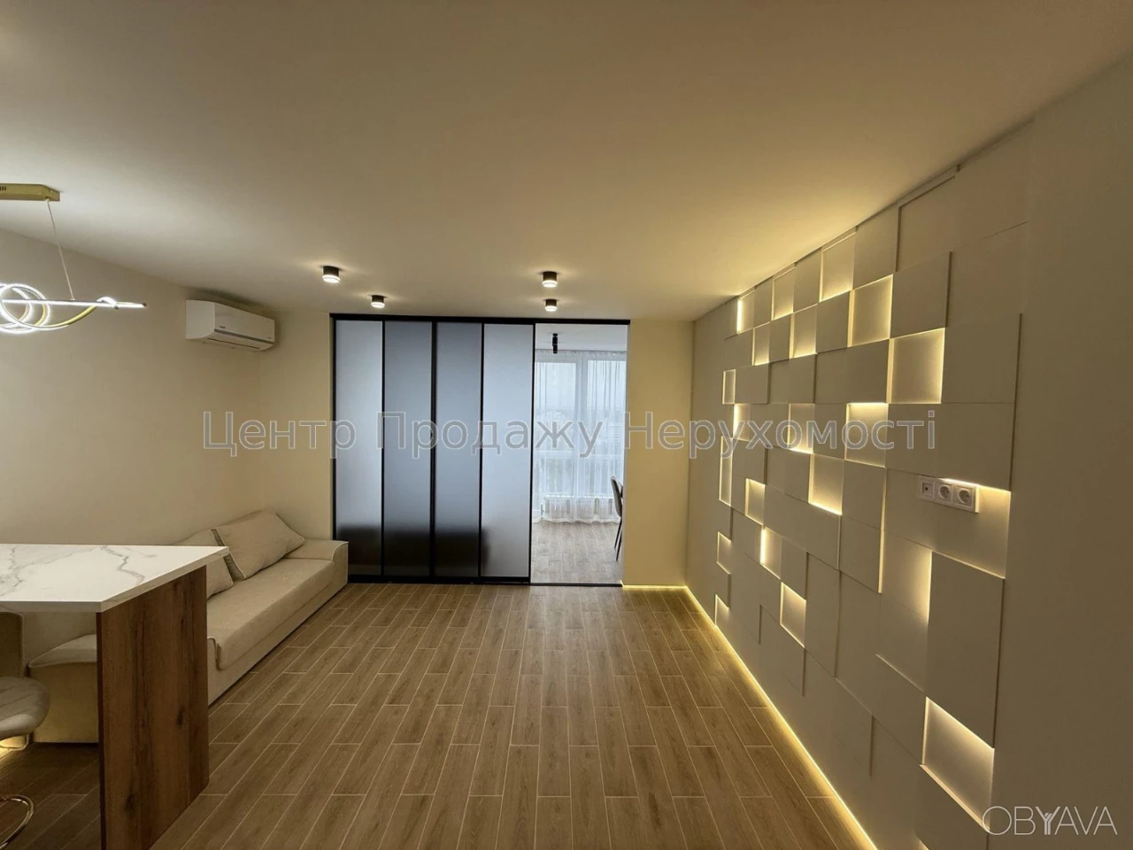 1-room apartment, 38 sq.m.