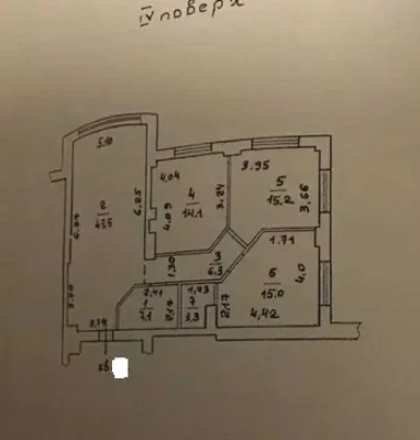 Продам 3-комнатную квартиру на пр. Шевченко. ЖК Бочки. 1A39