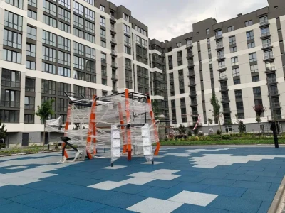 I will sell a 2-room apartment in a modern residential complex in the Bam district.