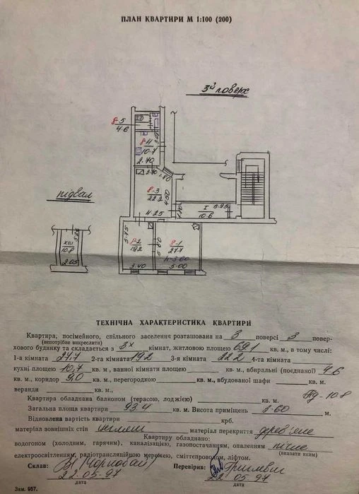Продаж просторої квартири в австрійському будинку, вул.С.Бан
