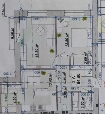 For sale, at a bargain price, 2-room, 65 sq m, apartment, Center, Kn