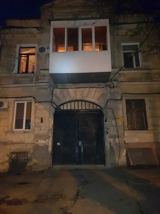 A room in a communal apartment with one neighbor