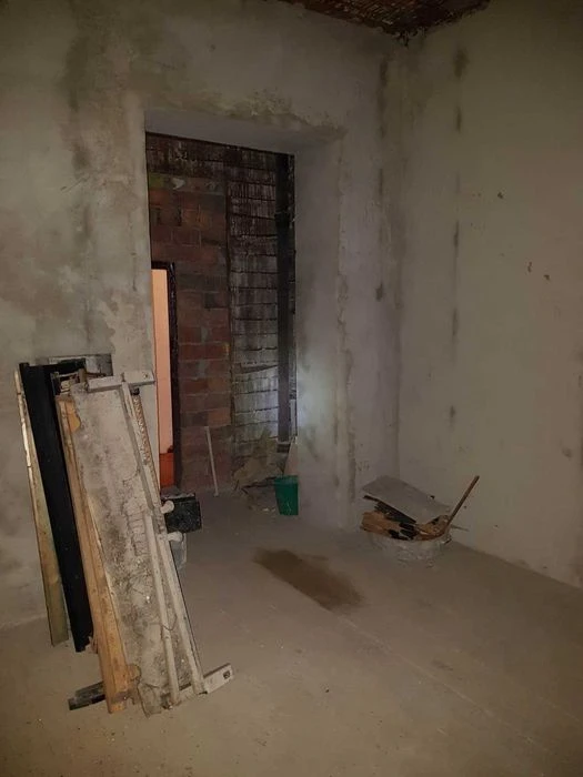 A room in a communal apartment with one neighbor