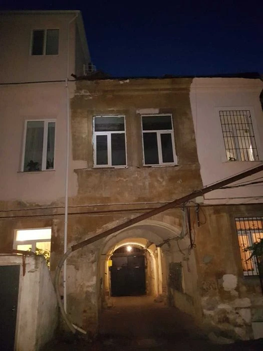 A room in a communal apartment with one neighbor