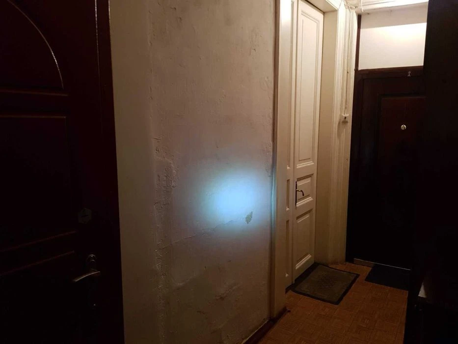 A room in a communal apartment with one neighbor