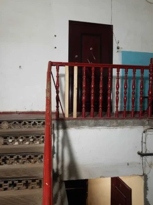 A room in a communal apartment with one neighbor