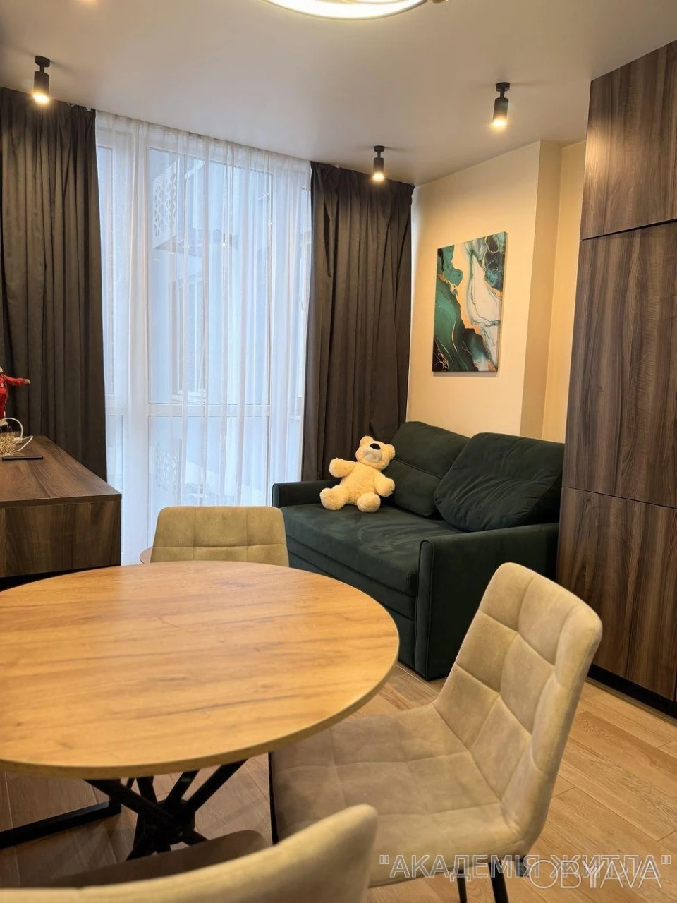 1-room apartment, 39.8 sq.m.