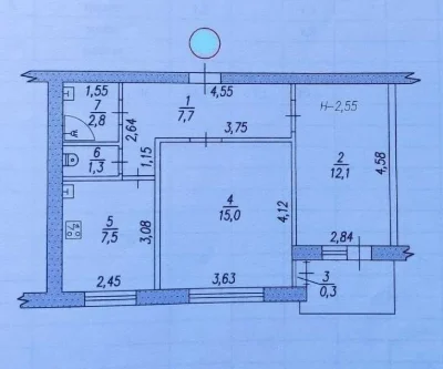 Продажа 2-к квартиры в Шевченковском районе