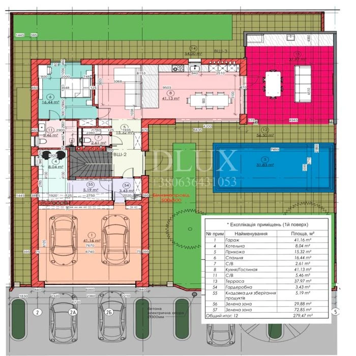 New elite house on Fontana 400 m² | Swimming pool | Hammam | K