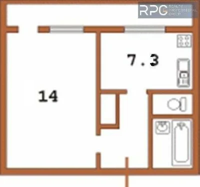 1-room apartment for sale, 36.6 m² Pivdenna Borshchagovka Kyiv
