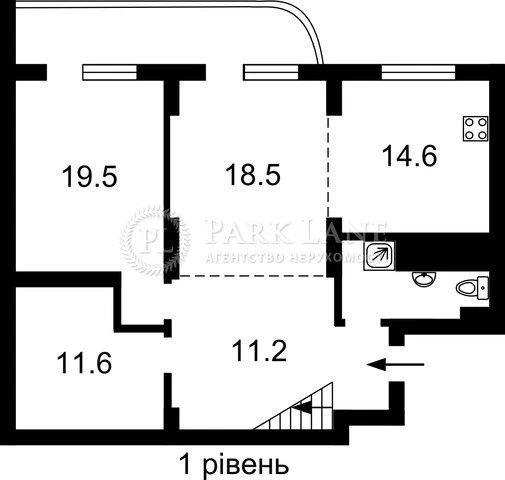 Akhmatova, Grigorenko, Exclusive penthouse 176 m2, near the metro