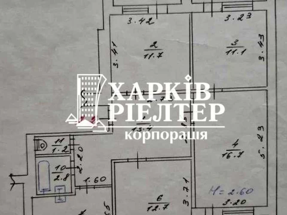 Apartment. Kharkiv, Natalia Uzhviy St.