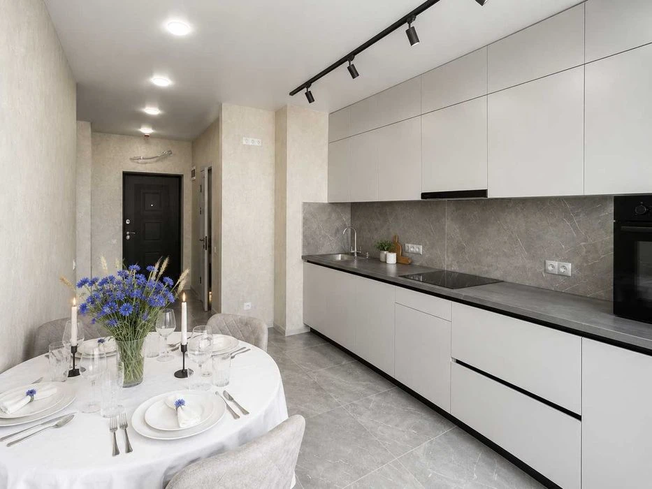 1-room apartment of 39 m² in the Bulvar Acacia residential complex / Mebe Renovation