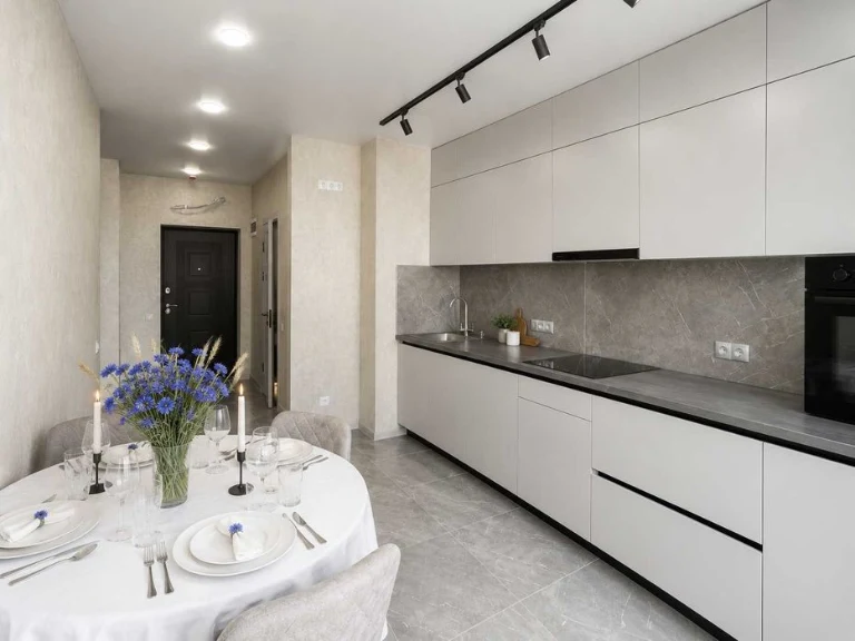 1-room apartment of 39 m² in the Bulvar Acacia residential complex / Mebe Renovation
